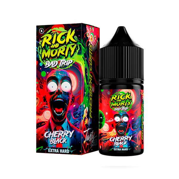 Жидкость Rick and Morty BAD TRIP Черная вишня Жидкость Rick and Morty BAD TRIP Черная вишня