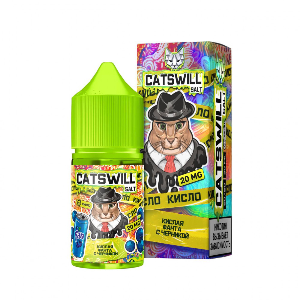 CATSWILL Кислая фанта с черникой CATSWILL Кислая фанта с черникой