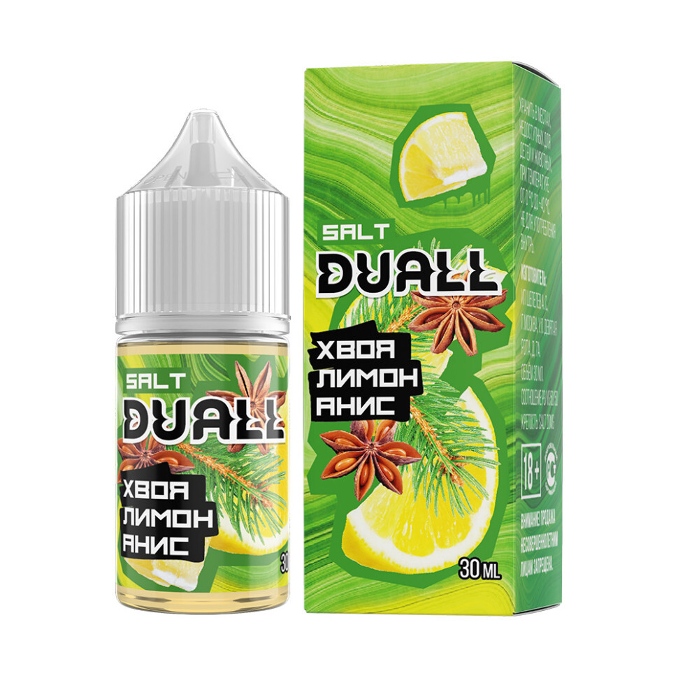 Жидкость DUALL Хвоя Лимон Анис Жидкость DUALL Хвоя Лимон Анис