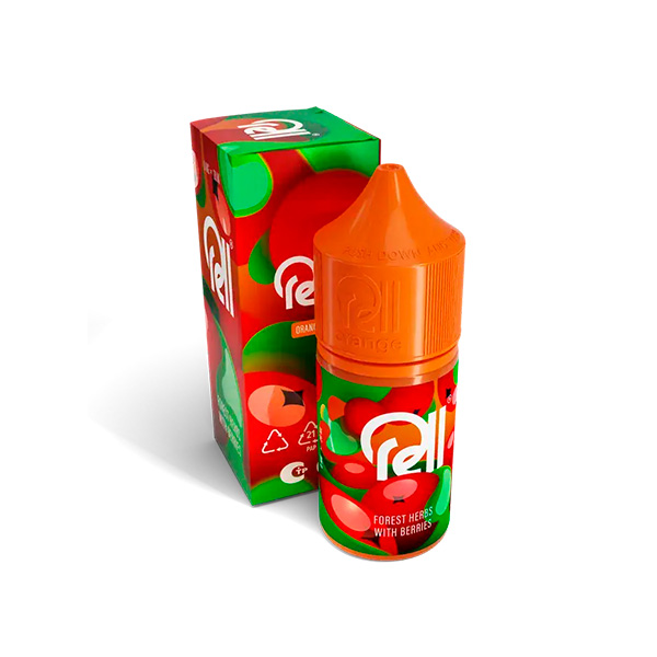 Жидкость RELL ORANGE с ароматом лесных трав и ягод Жидкость RELL ORANGE с ароматом лесных трав и ягод