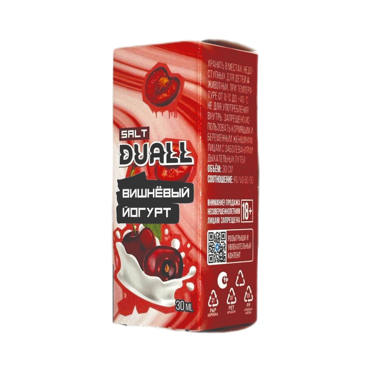 Жидкость DUALL Вишневый йогурт Жидкость DUALL Вишневый йогурт