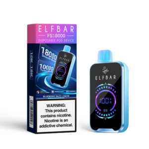 Электронная сигарета ELFBAR FS18000 Черника Малина Лимон