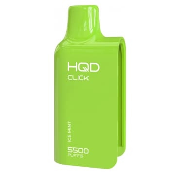 Электронная сигарета HQD CLICK pods Ледяная мята Электронная сигарета HQD CLICK pods Ледяная мята