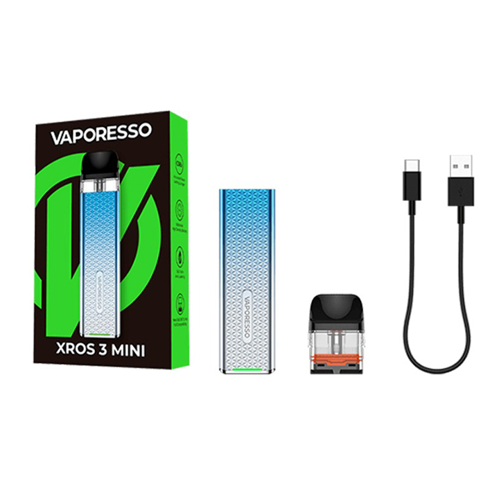 POD-система VAPORESSO XROS 3 MINI Icy Silver POD-система VAPORESSO XROS 3 MINI Icy Silver
