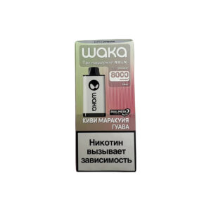 Электронная сигарета WAKA DM8000 Киви Маракуйя Гуава