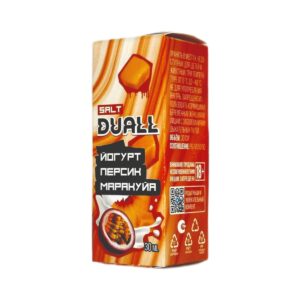 Жидкость DUALL Йогурт Персик Маракуйя