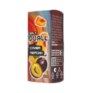 Жидкость DUALL Слива Персик