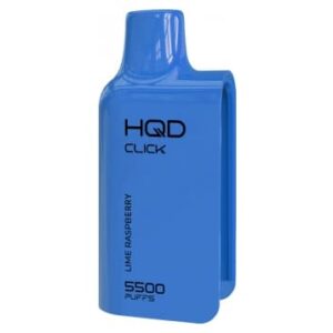 Электронная сигарета HQD CLICK pods Лайм Малина