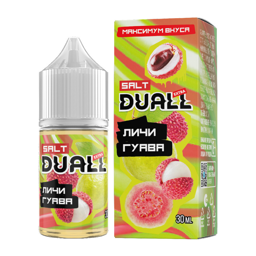 Жидкость DUALL Личи Гуава Жидкость DUALL Личи Гуава