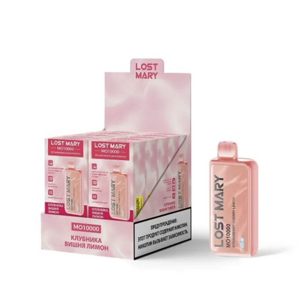 Электронная сигарета LOST MARY MO10000 Клубника Вишня Лимон Электронная сигарета LOST MARY MO10000 Клубника Вишня Лимон
