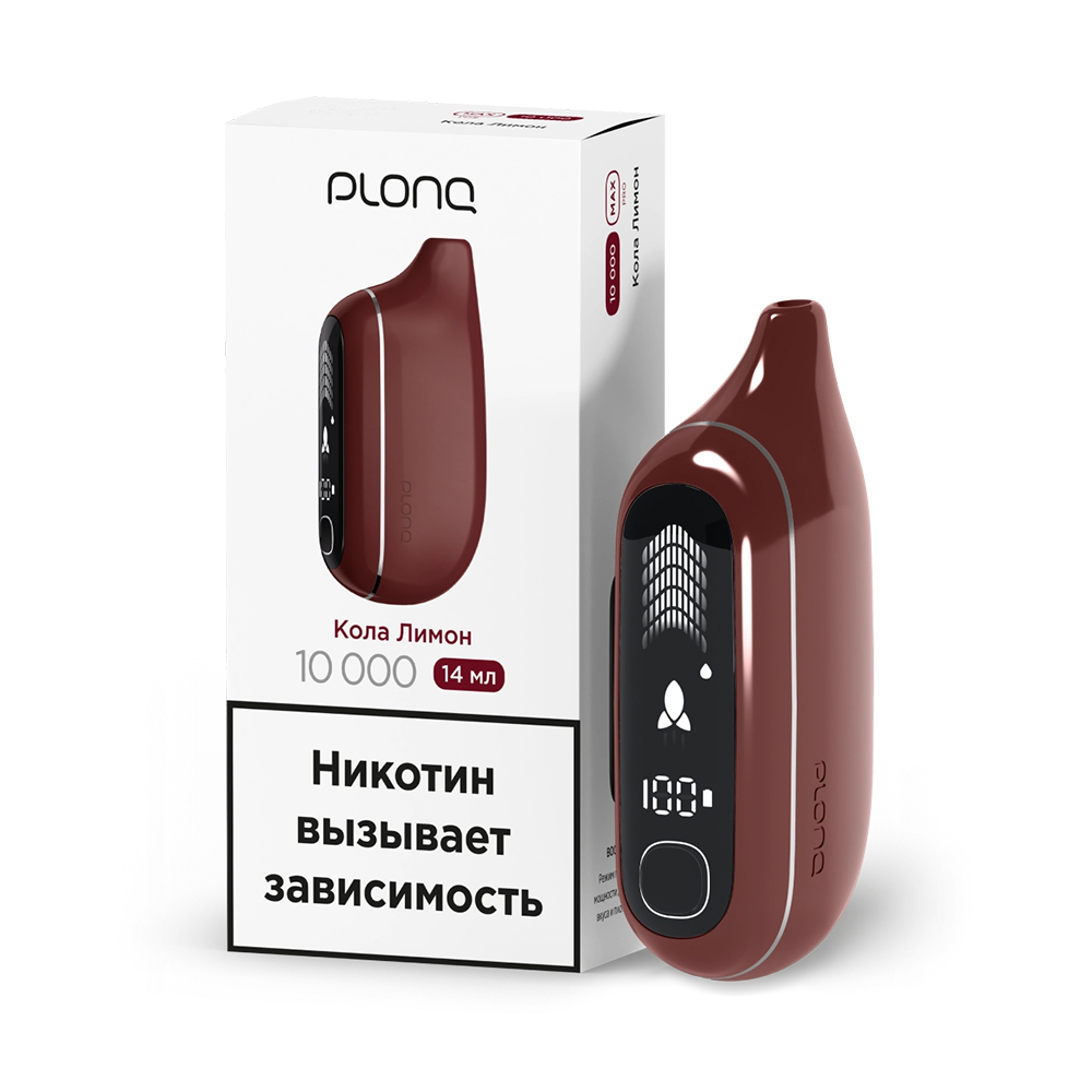 Электронная сигарета Plonq Max Pro Кола Лимон Электронная сигарета Plonq Max Pro Кола Лимон