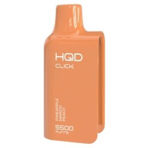 Электронная сигарета HQD CLICK pods Ананас Манго Персик