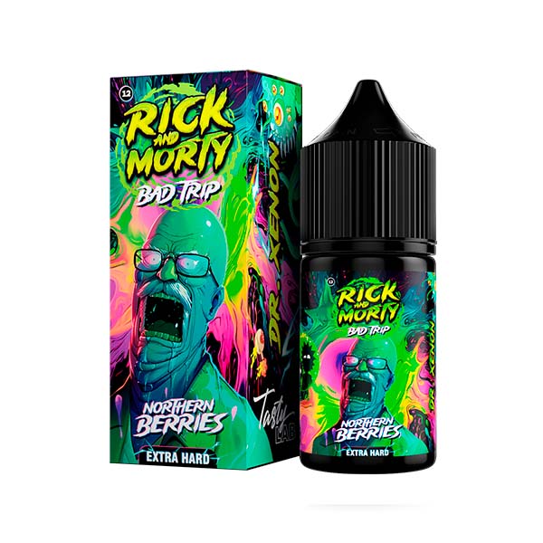 Жидкость Rick and Morty BAD TRIP Северные ягоды Жидкость Rick and Morty BAD TRIP Северные ягоды