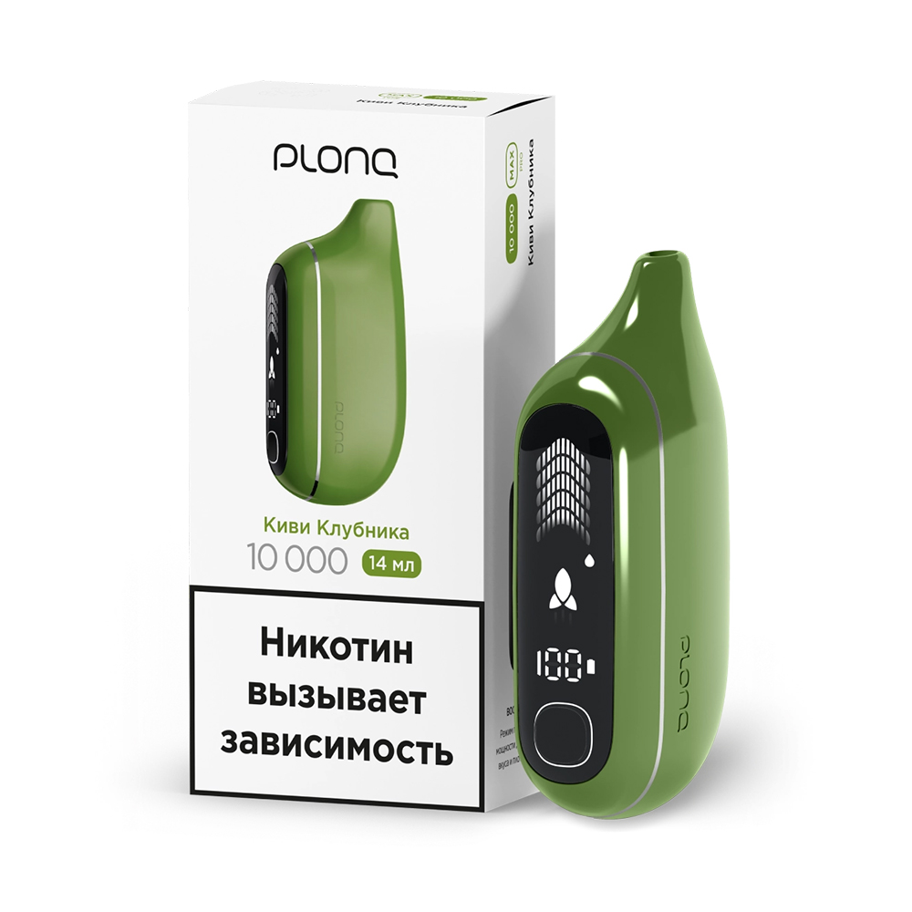 Электронная сигарета Plonq Max Pro Киви Клубника Электронная сигарета Plonq Max Pro Киви Клубника
