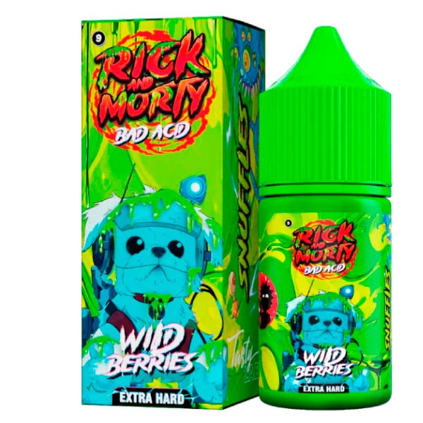Жидкость Rick and Morty BAD ACID Лесные ягоды Жидкость Rick and Morty BAD ACID Лесные ягоды