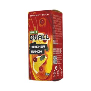 Жидкость DUALL Клюква Лимон