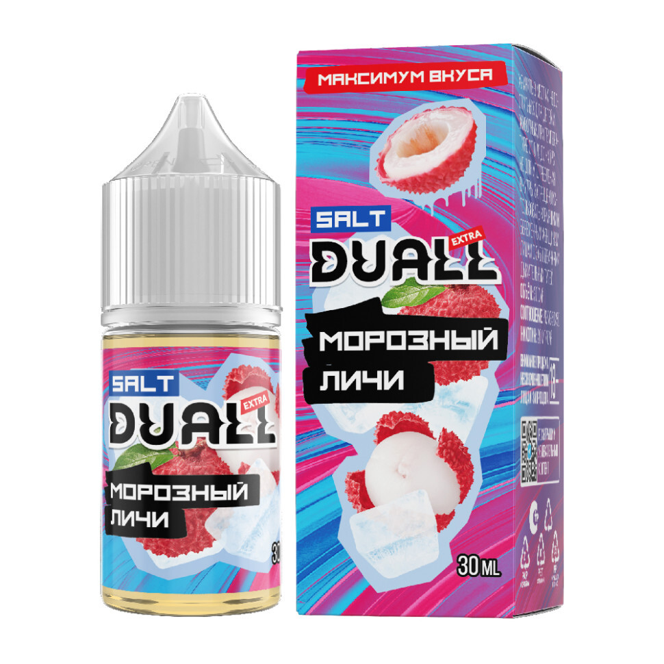 Жидкость DUALL Морозный личи Жидкость DUALL Морозный личи
