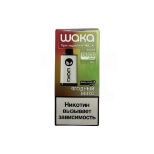 Электронная сигарета WAKA DM8000 Ягодный микс