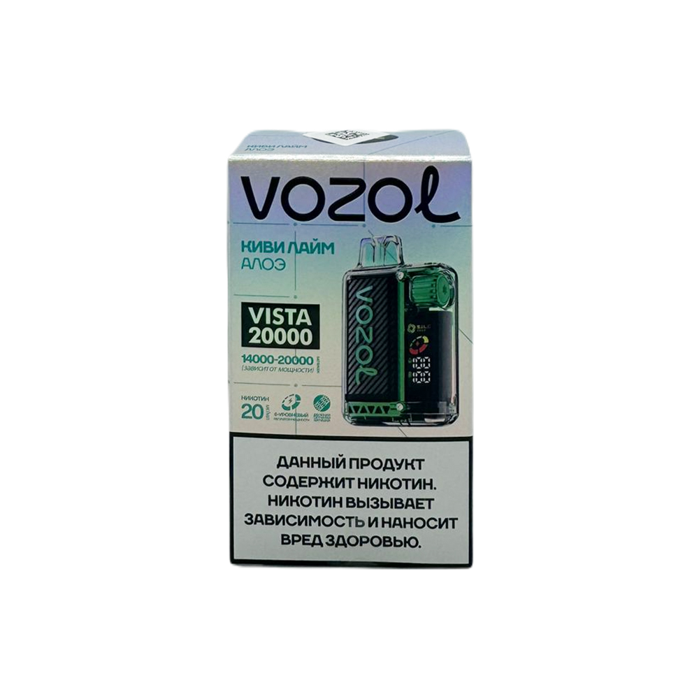 Электронная сигарета VOZOL VISTA Киви Лайм Алоэ Электронная сигарета VOZOL VISTA Киви Лайм Алоэ