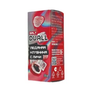 Жидкость DUALL Ледяная клубника с личи