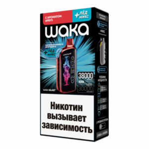 Электронная сигарета WAKA BLAST Арбуз+ Лёд МИКС