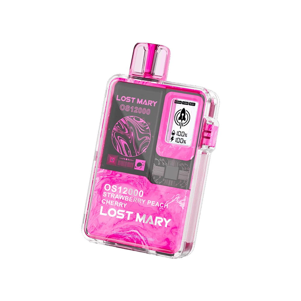 Электронная сигарета LOST MARY OS12000 Клубника Персик Вишня Электронная сигарета LOST MARY OS12000 Клубника Персик Вишня