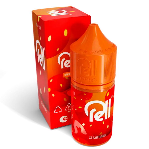Жидкость RELL ORANGE с ароматом клубника Жидкость RELL ORANGE с ароматом клубника
