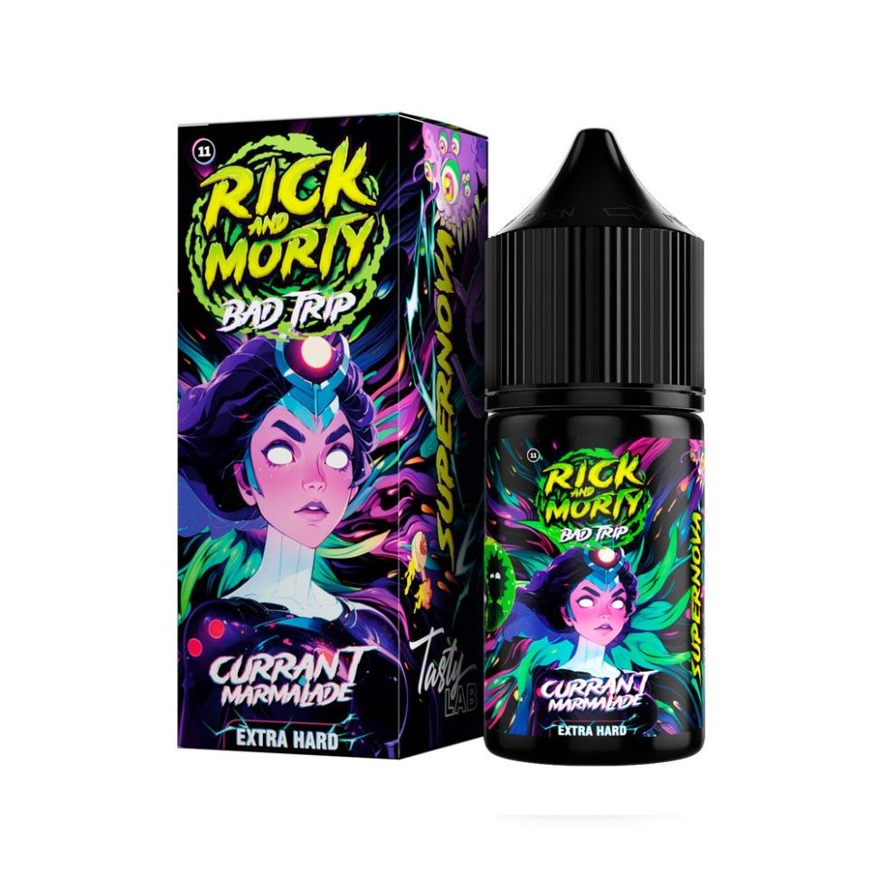 Жидкость Rick and Morty BAD TRIP Смородина Мармелад Жидкость Rick and Morty BAD TRIP Смородина Мармелад