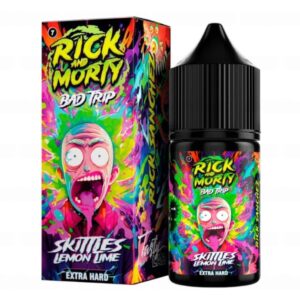Жидкость Rick and Morty BAD TRIP Скитлс Лимон Лайм