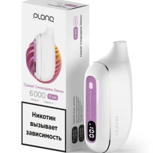 Электронная сигарета Plonq Max Гранат Смородина Лимон