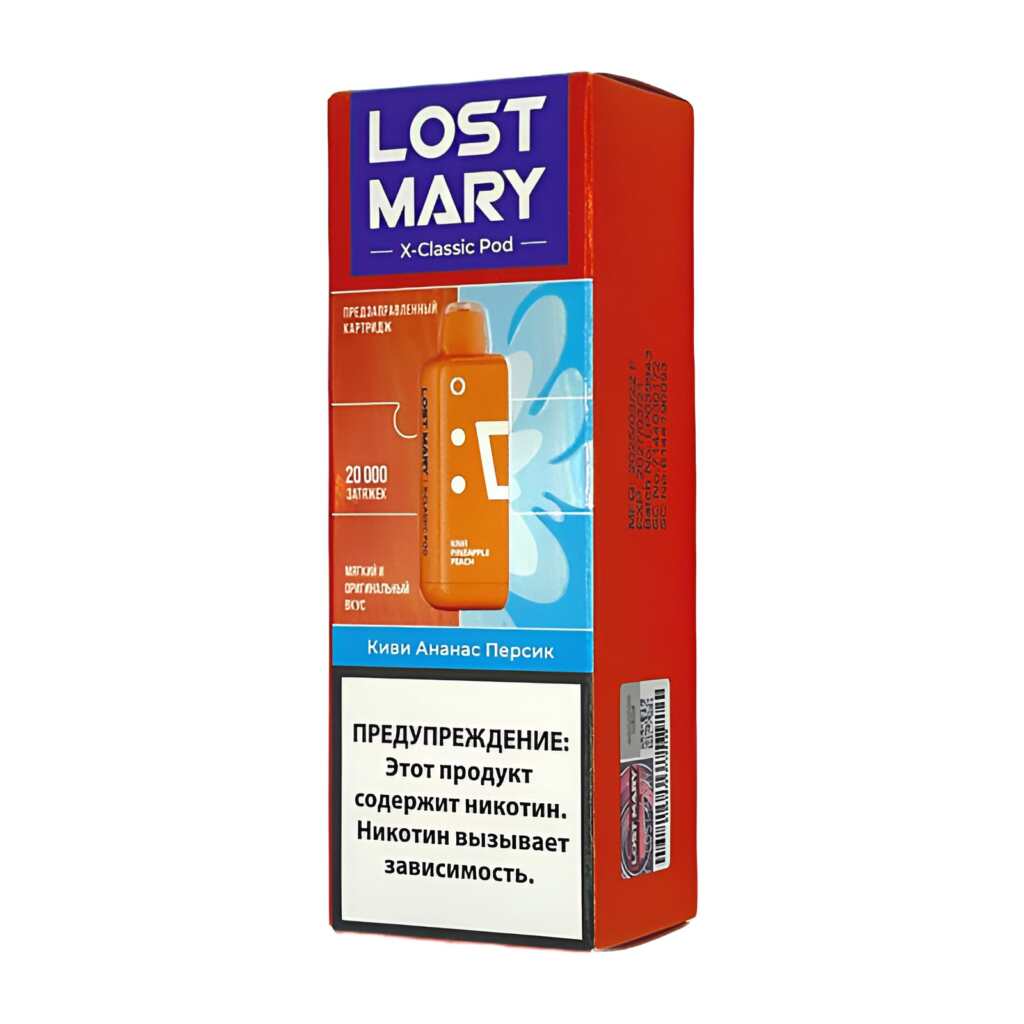 Картридж LOST MARY X-Link 20000 - Киви Ананас Персик Картридж LOST MARY X-Link 20000 - Киви Ананас Персик