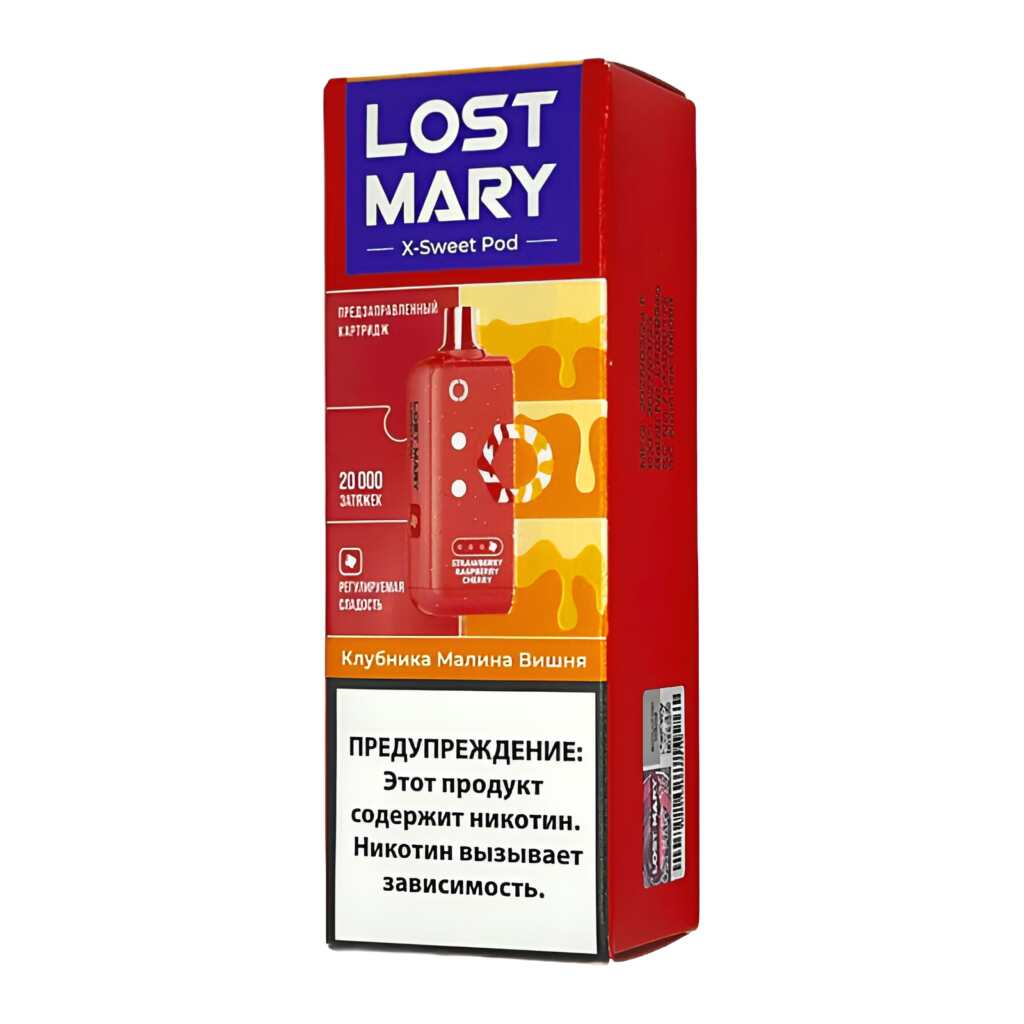 Картридж LOST MARY X-Link 20000 - Клубника Малина Вишня Картридж LOST MARY X-Link 20000 - Клубника Малина Вишня