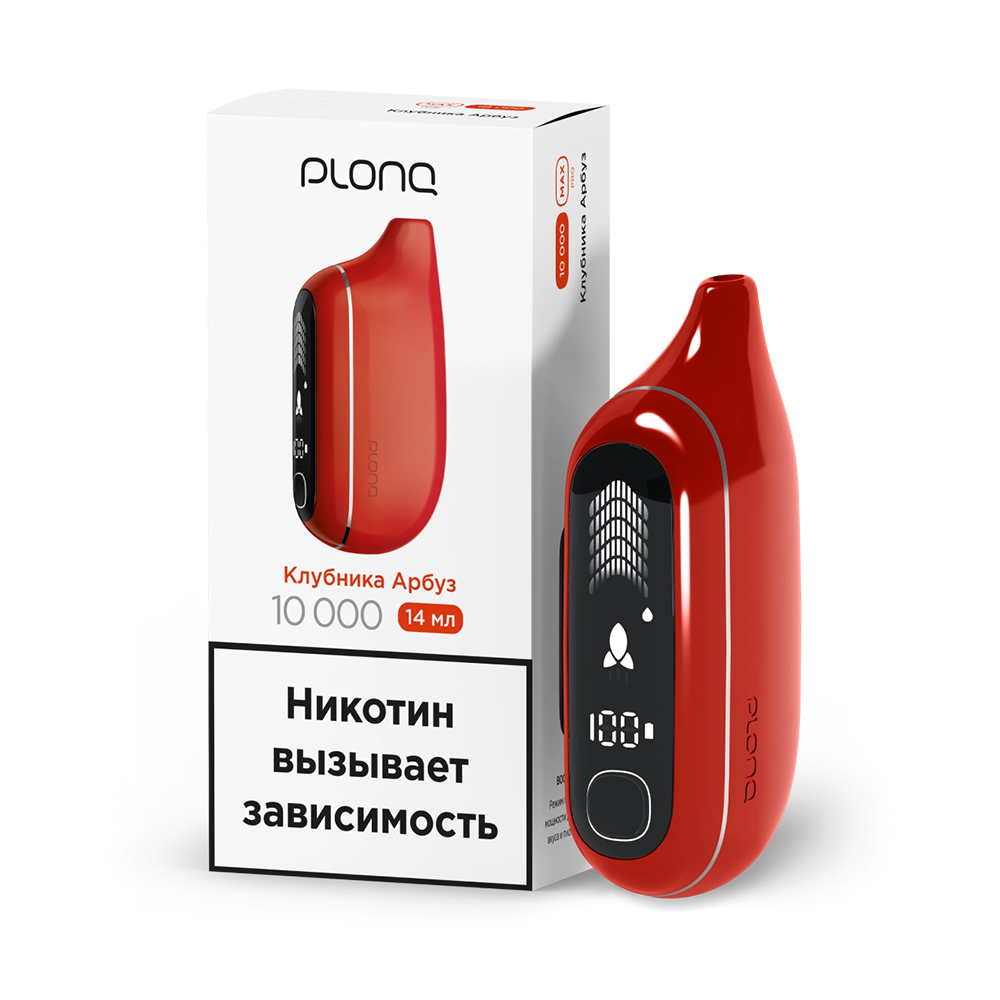 Электронная сигарета Plonq Max Pro Клубника Арбуз Электронная сигарета Plonq Max Pro Клубника Арбуз