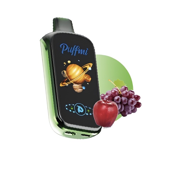 Электронная сигарета PUFFMI PURE 20000 Виноград Яблоко Электронная сигарета PUFFMI PURE 20000 Виноград Яблоко