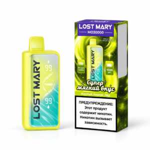 Электронная сигарета LOST MARY MO30000 Кислый ананас Лёд