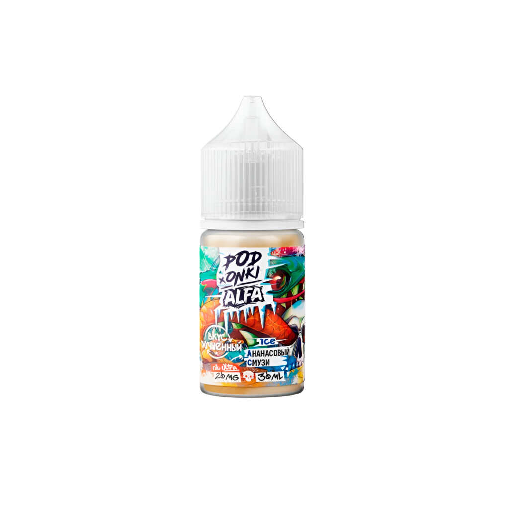 Жидкость PODONKI ALFA VAPE ICE ULTRA 30 ml - Дыня Жидкость PODONKI ALFA VAPE ICE ULTRA 30 ml - Дыня