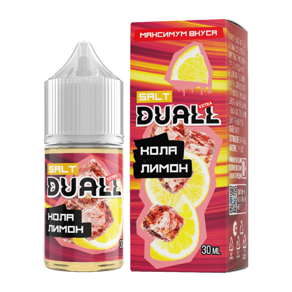 Жидкость DUALL Лимонный пирог Жидкость DUALL Лимонный пирог