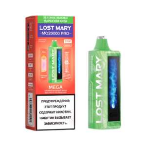 Электронная сигарета LOST MARY MO20000 PRO Зеленое яблоко Байа всплеск