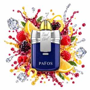 Электронная сигарета PAFOS 20000 BAD GIRL Ежевика Малина Лимон